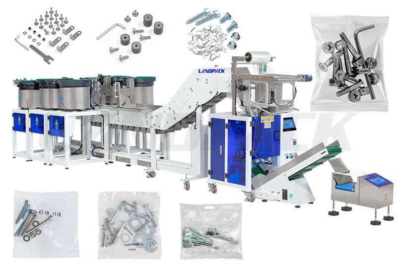 High Accuracy Sorting Counting Packing Machine For Nut Bolt Washer Screw Etc